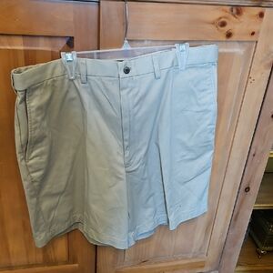 Haggar Classic Men's Khaki Golf Shorts